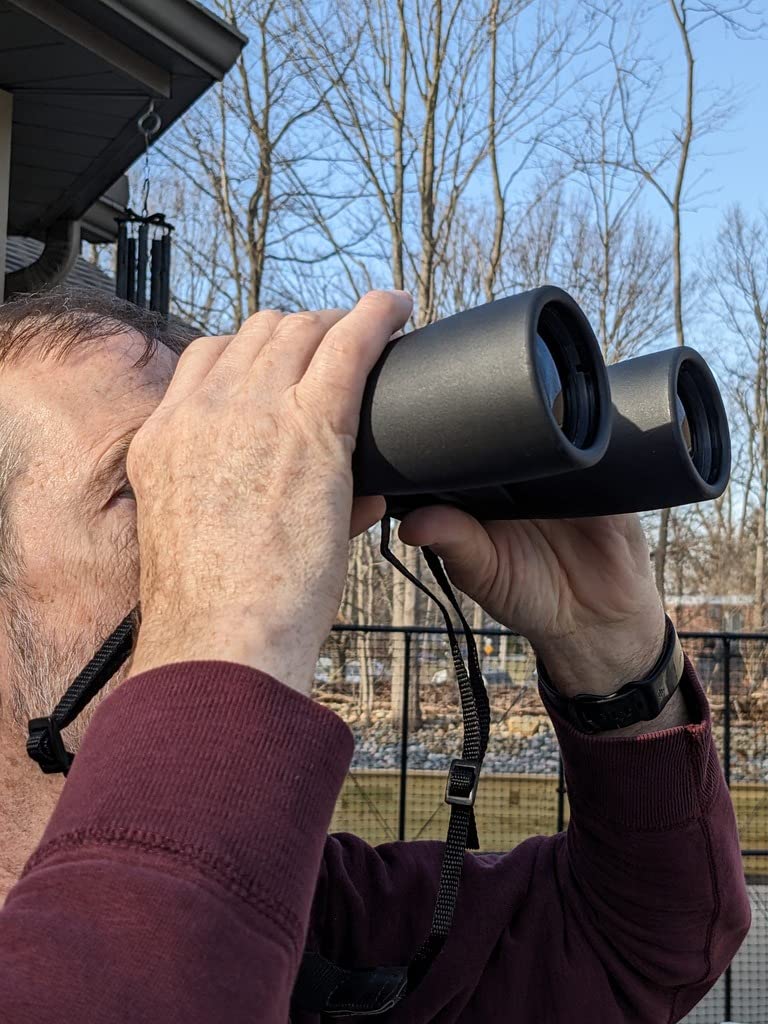 10-30x50 Zoom Binoculars for Adults High Powered | HD Optics, Waterproof, Fogproof, Military, Bird Watching, Traveling Concerts, Large View, BAK4, FMC Lens, Clear Low Light Vision customer photo 2