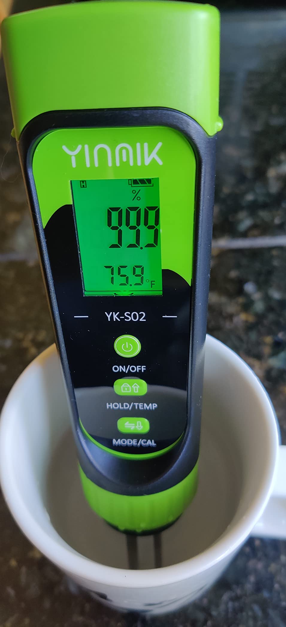 Digital Soil Moisture Meter, Direct Soil EC Meter, 3 in 1 Soil Hygrometer EC Indoor Plant Soil Moisture Meter for Water, House Plants customer photo 2