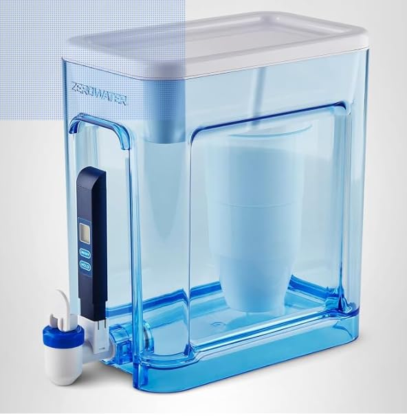 Culligan ZeroWater 22-Cup Ready-Read 5-Stage Water Filter Dispenser with 5-Stage 0 TDS Water Filter - IAPMO Certified to Reduce Lead, Chromium, and PFOA/PFOS customer photo 2