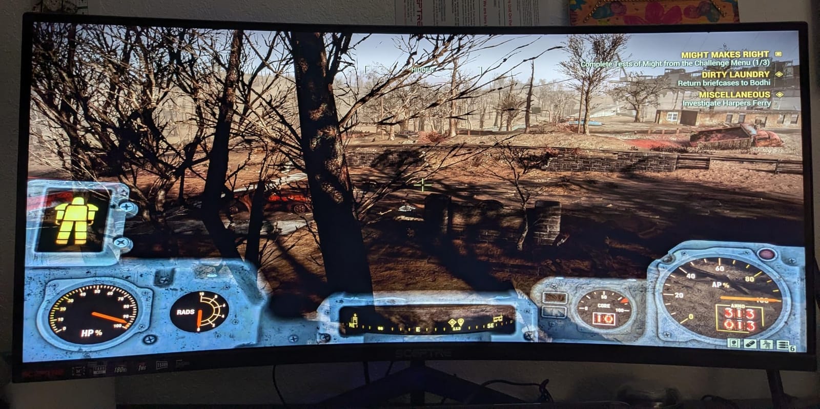 Sceptre 34-Inch Curved Ultrawide WQHD Monitor (3440 x 1440), R1500, up to 180Hz/165Hz, DisplayPort x2, 99% sRGB, 1ms, Built-in Speakers, Machine Black, 2025 (C345B-QUT168) customer photo 1