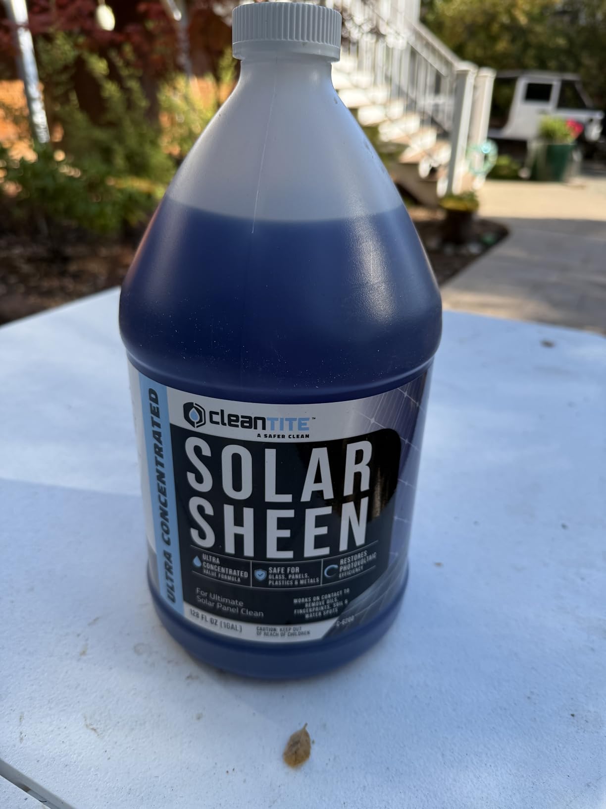 Solar Panel Cleaner 1 Gallon (Makes 512 G) - Super Concentrated Cleaning Solution for Glass, Metal, Wood & Plastic - Remove Oil, Fingerprint & Water Spots - Multipurpose Solar Panel Cleaning customer photo 2