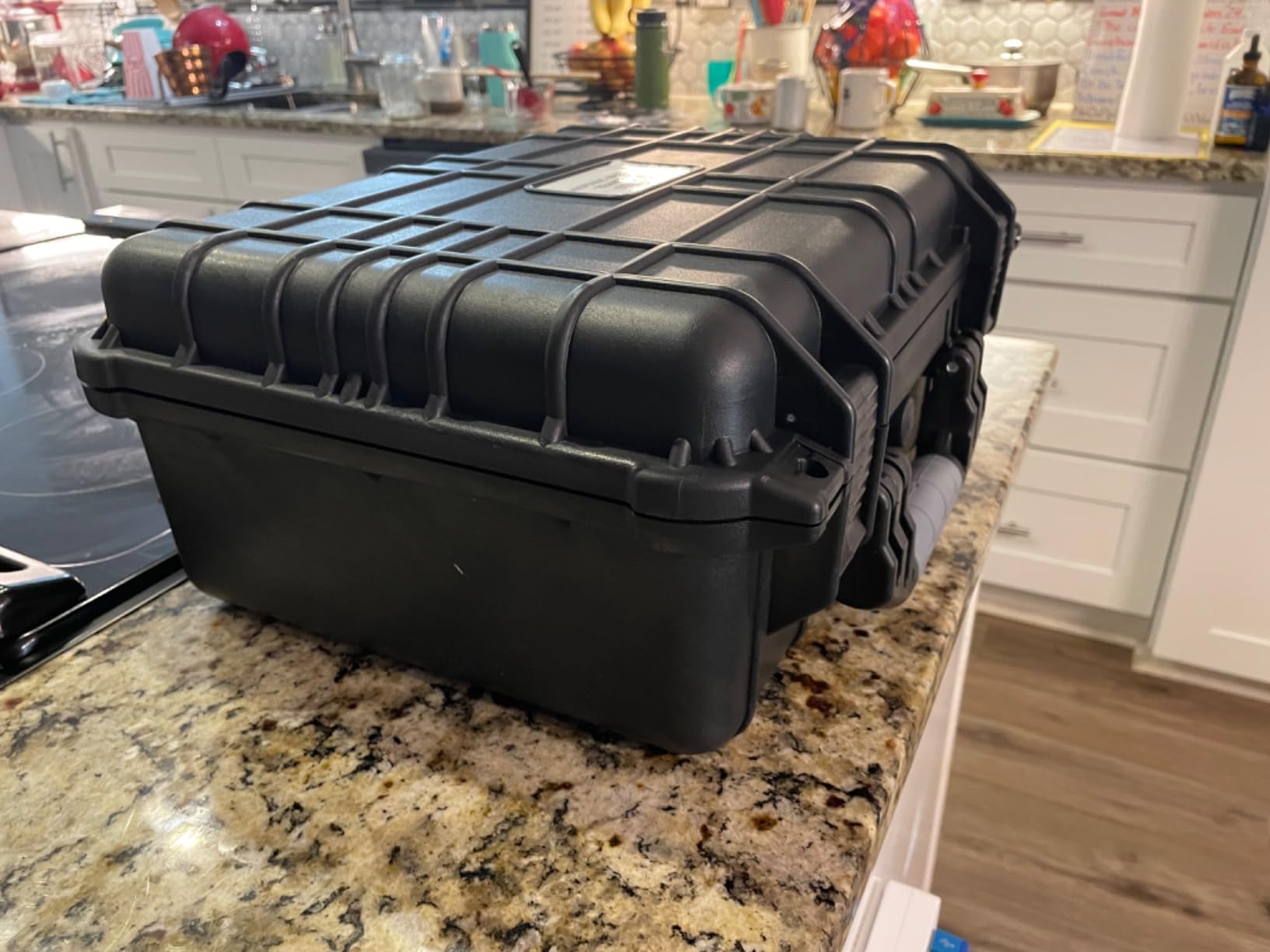 Weatherproof Equipment Case, made of Polypropylene Plastic with Foam Insert (22 x 16.5 x 8.5 inches) customer photo 1