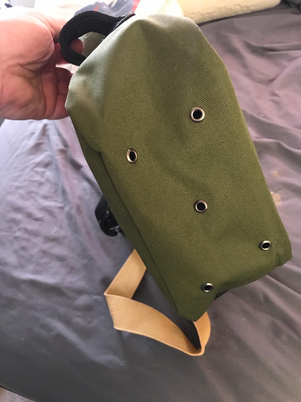 Metal Detecting Finds Bag Waist Digger Pouch Tools Bag for PinPointer Garrett Detector Xp ProPointer Accessories (Grassgreen) customer photo 1