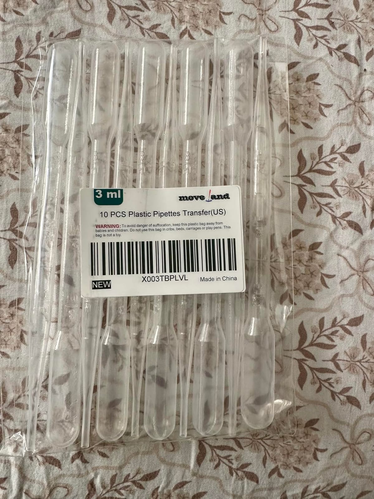 Moveland 500PCS 3ml Disposable Plastic Transfer Pipettes for Oil Lab Art | Food-grade, non-toxic, shatterproof, calibrated customer photo 2