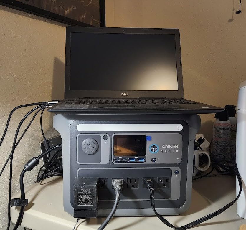 Anker SOLIX C1000 Portable Power Station, 1800W (Peak 2400W) Solar Generator, Full Charge in 58 Min, 1056Wh LiFePO4 Battery for Home Backup, Power Outages, and Outdoor Camping (Optional Solar Panel) customer photo 2