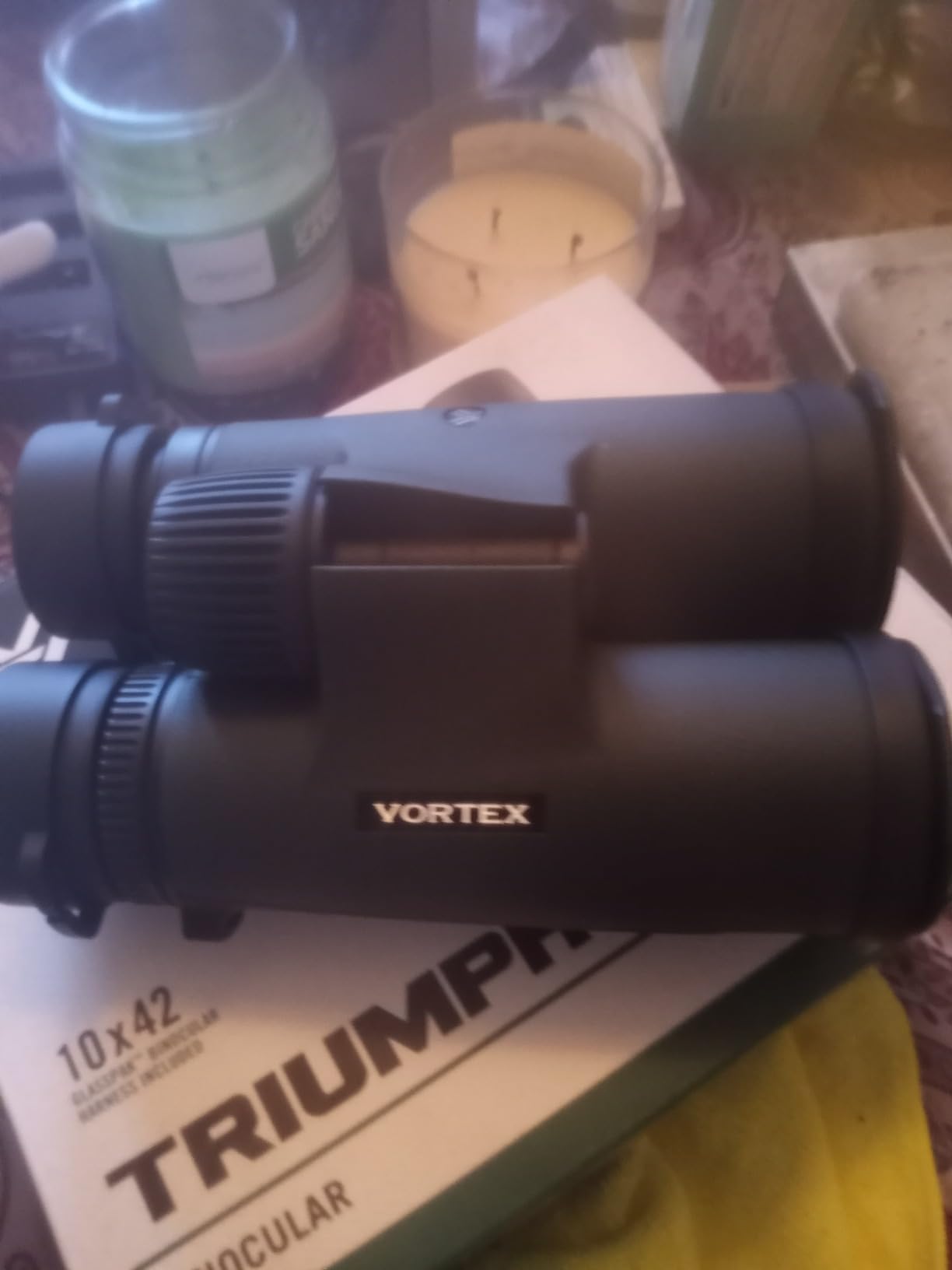 Vortex Triumph HD 10x42 Binoculars | HD Optics, Tripod Adaptable, Waterproof, Fogproof, Shockproof, Included Glasspak Harness customer photo 2