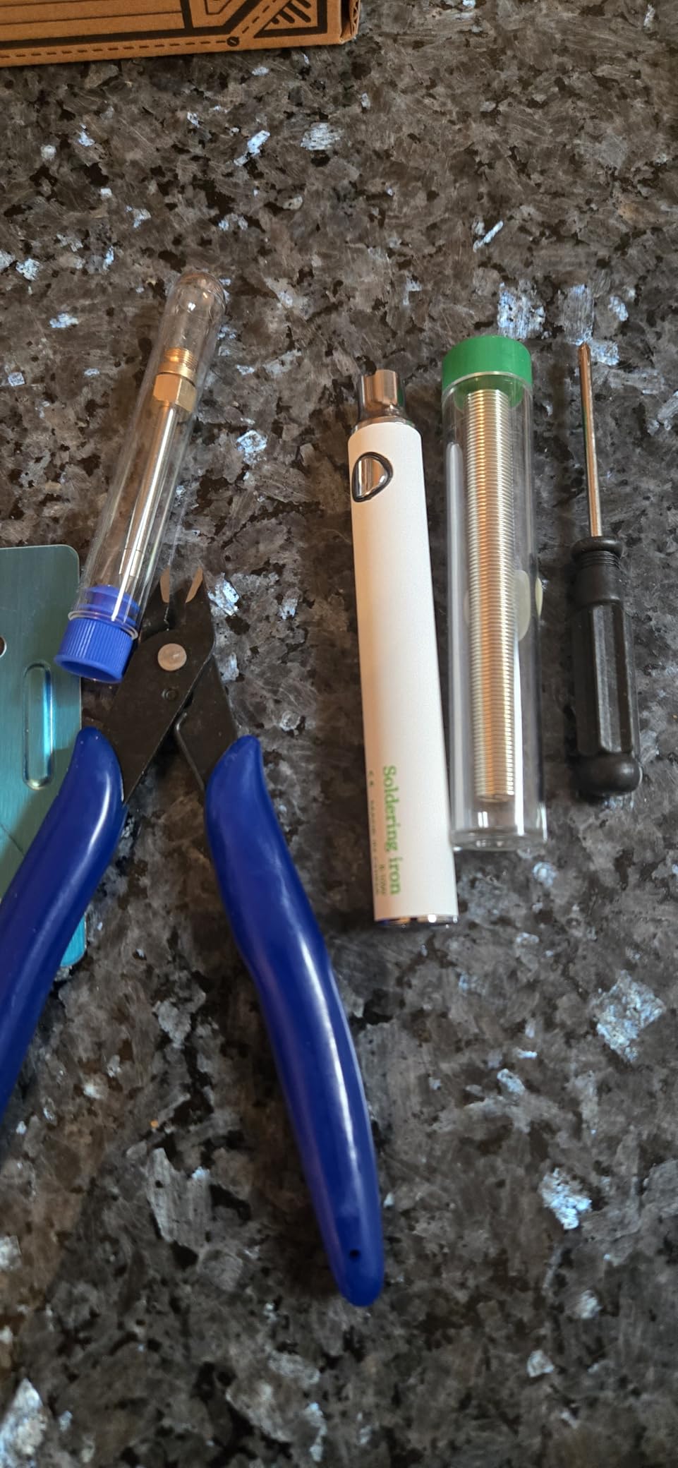 Tools Pack | Complete DIY Kit for Soldering & Assembly | Includes Soldering Iron, Pliers, Screwdrivers & More customer photo 1