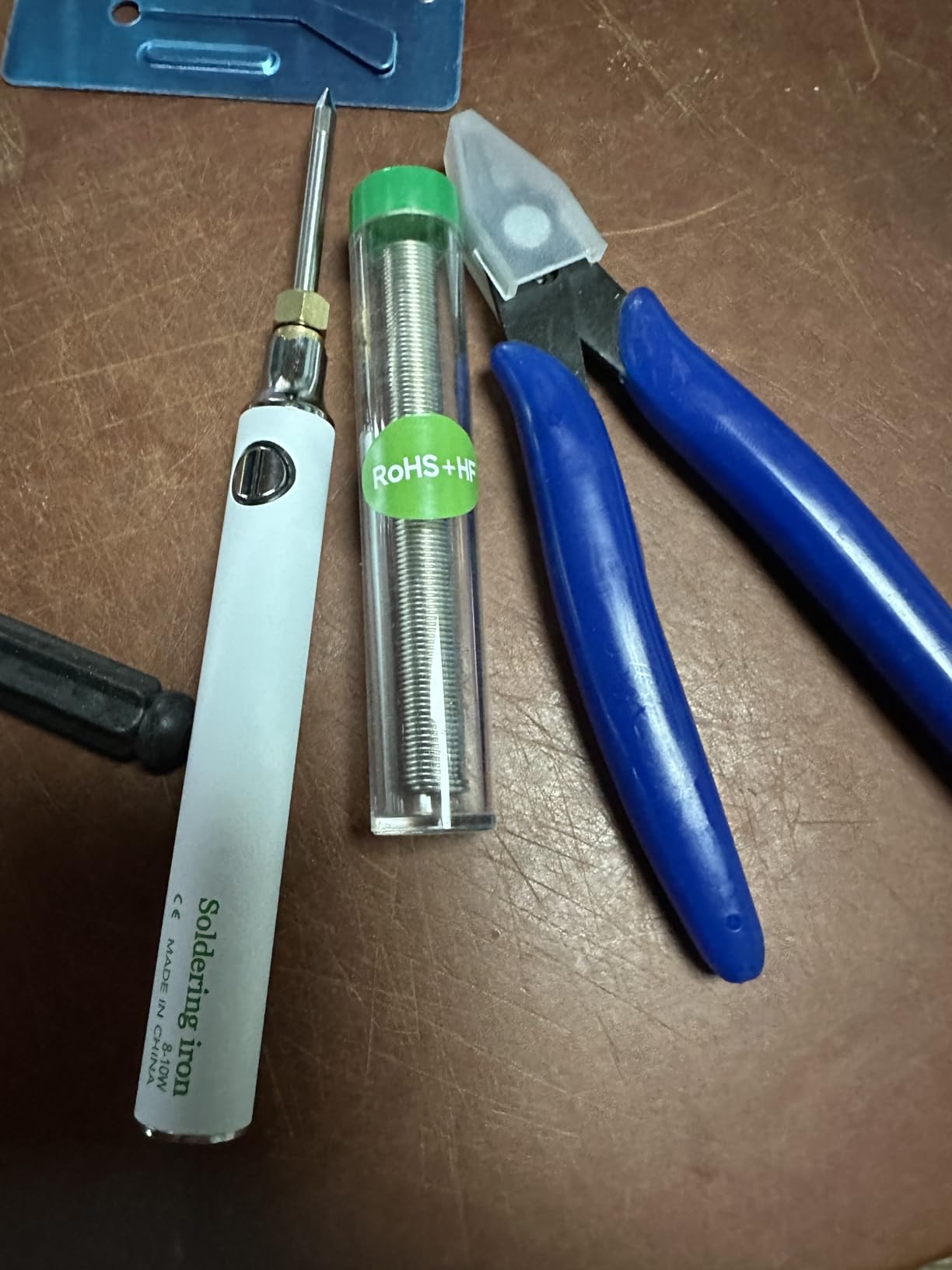 Tools Pack | Complete DIY Kit for Soldering & Assembly | Includes Soldering Iron, Pliers, Screwdrivers & More customer photo 2