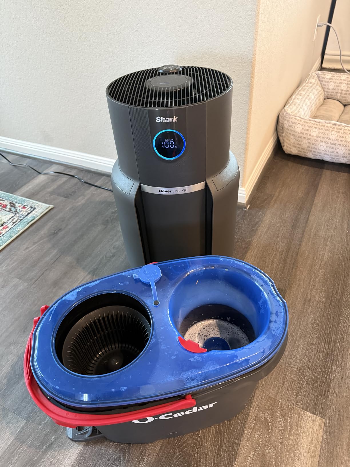 Shark NeverChange Air Purifier Max with Odor Neutralizer, HP302, Dove | 1,300 Sq. Ft. for Large Room, Kitchen, Office, HEPA-Exceeding Filter, Captures Pollutants, Pet Dander, Dust, Odor, and More customer photo 2