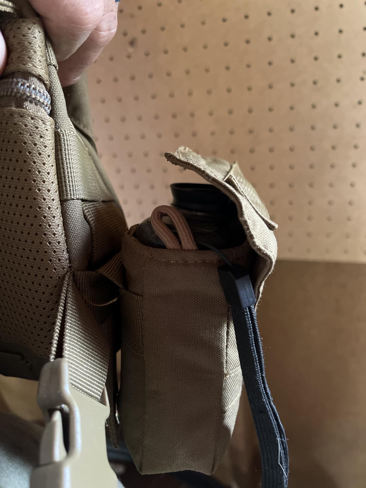 Binocular Harness Chest Pack - Bino Harness Hunting Chest Rig | Waterproof 500D Cordura case, silent magnetic closure, MOLLE rangefinder pouch customer photo 2
