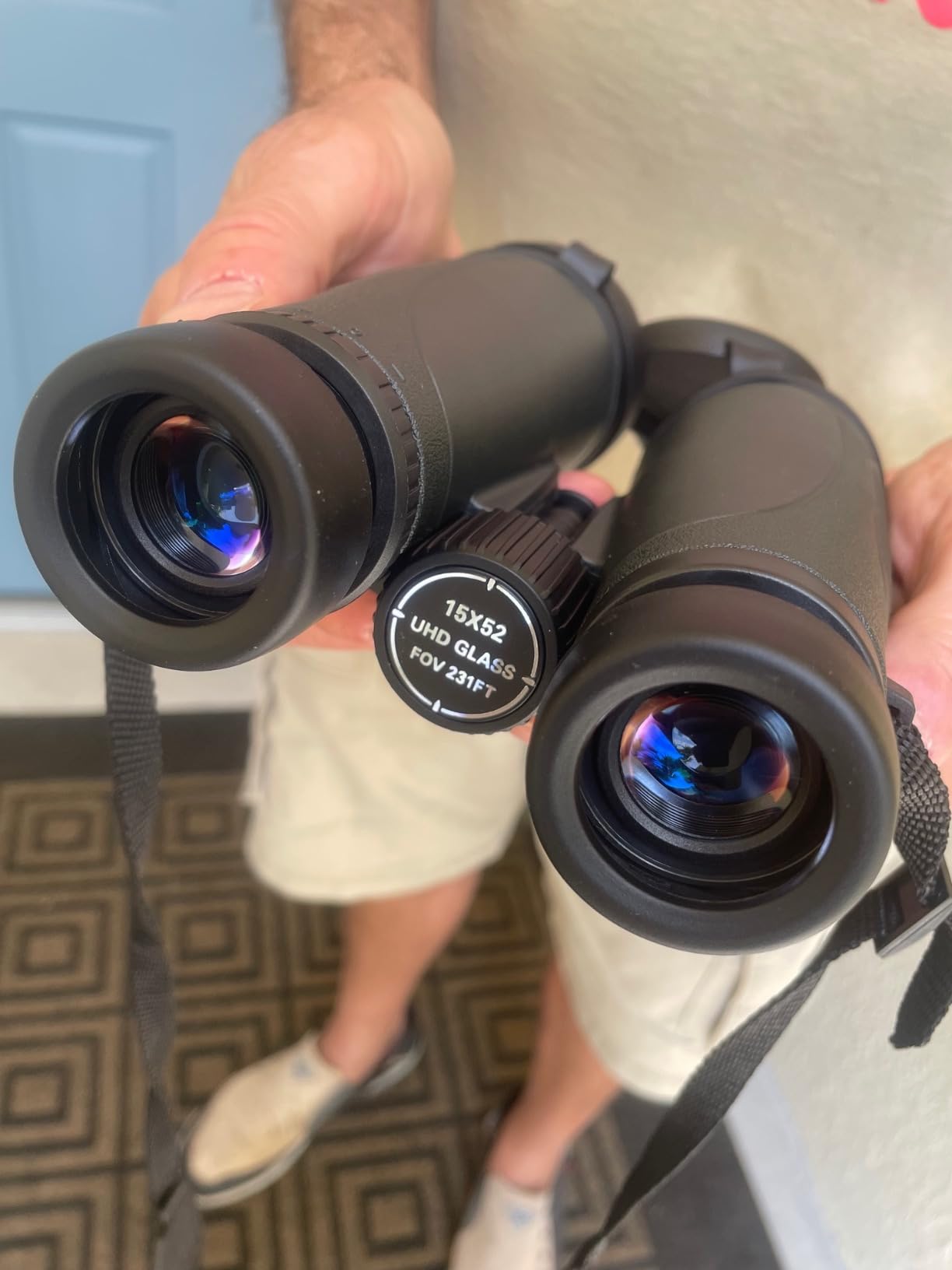15x52 HD Binoculars for Adults High Powered with Upgraded Phone Adapter | Bright & Sharp HD Optics, Clear Low Light Vision, Large View, Waterproof, Lightweight for Bird Watching Cruise Travel Hunting customer photo 1