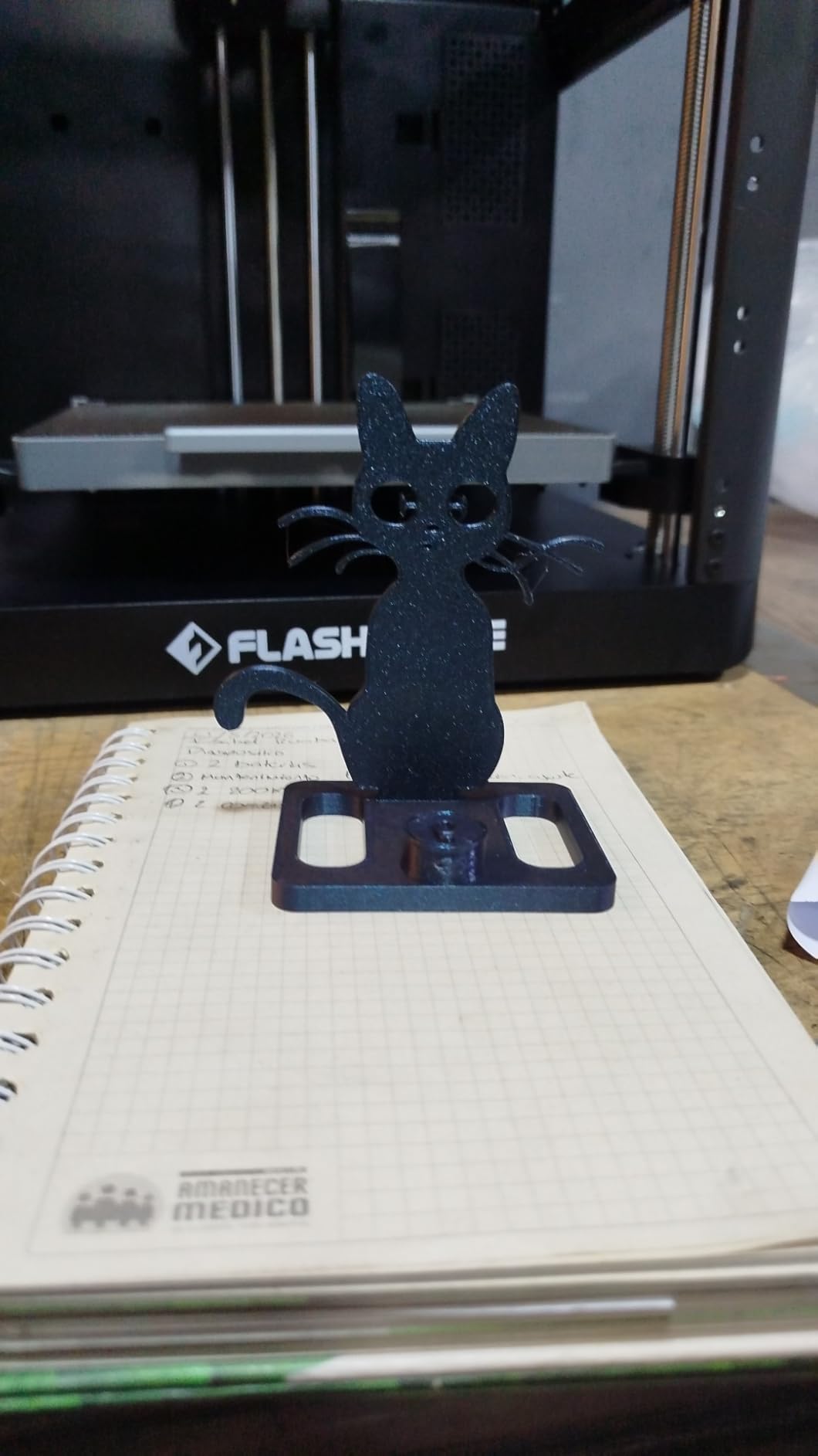 FLASHFORGE Adventurer 5M 3D Printer, 600mm/s High-Speed, 1 Click Fully Auto Leveling, Upgraded Direct extruder Quick Detachable 280°C Nozzle, Dual-Sided PEI Coating Plate, Print Size 220x220x220mm customer photo 2