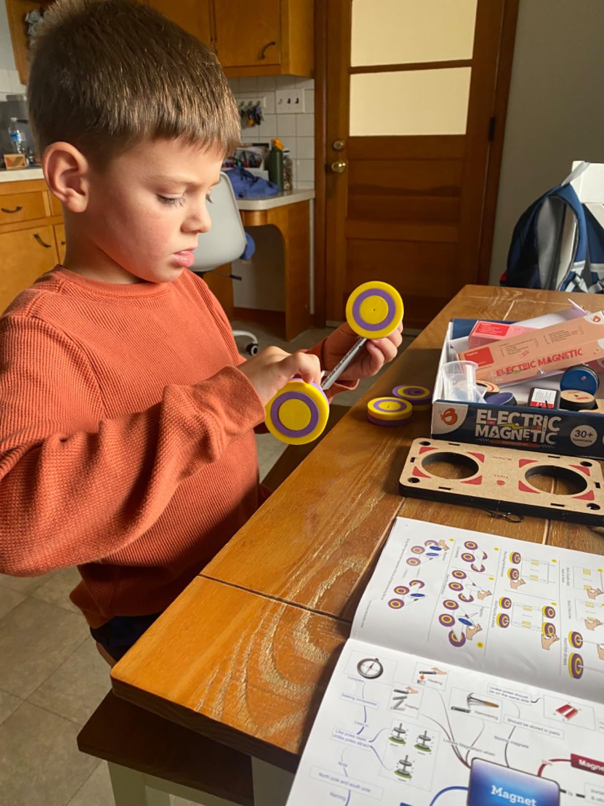 Butterfly EduFields 30in1 STEM Science Projects Kit for Kids Ages 8-10-12 | 30 STEM science projects with electricity and magnetism for kids ages 8-10 8-12, building engineering Kit For Boys and Girls customer photo 2