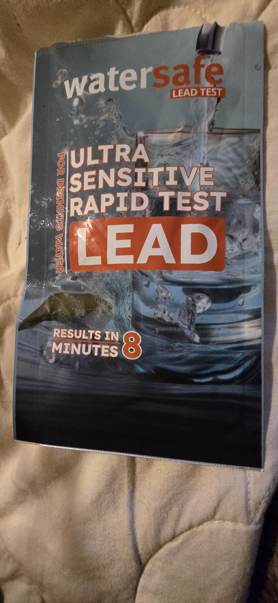 Watersafe Lead in Drinking Water Test Kit - EPA-Compliant & Lab-Verified 8-Minute Detection Below 5 PPB - Easy & Accurate DIY Home Testing for Tap & Well Water (1 Pack) customer photo 2