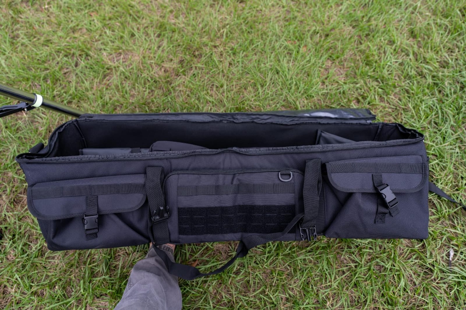 HODRANT Large Telescope Carrying Case Compatible with Celestron Telescope | Soft Pad Telescope Travel Bag, 40 inch Telescope Storage Bag with Fixed Buckles for Optical Tube & Tripod, Attached Small Bag customer photo 1
