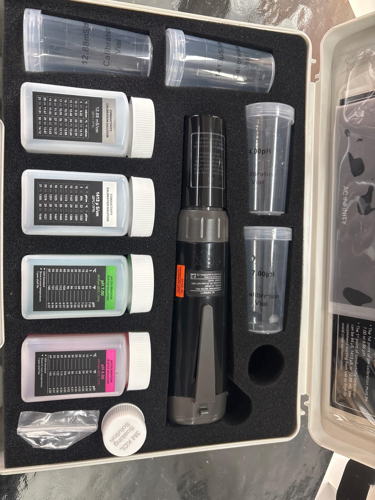 AC Infinity Hydroponic Meter PRO Kit, High Precision Digital pH Pen with Interchangeable Probe customer photo 2