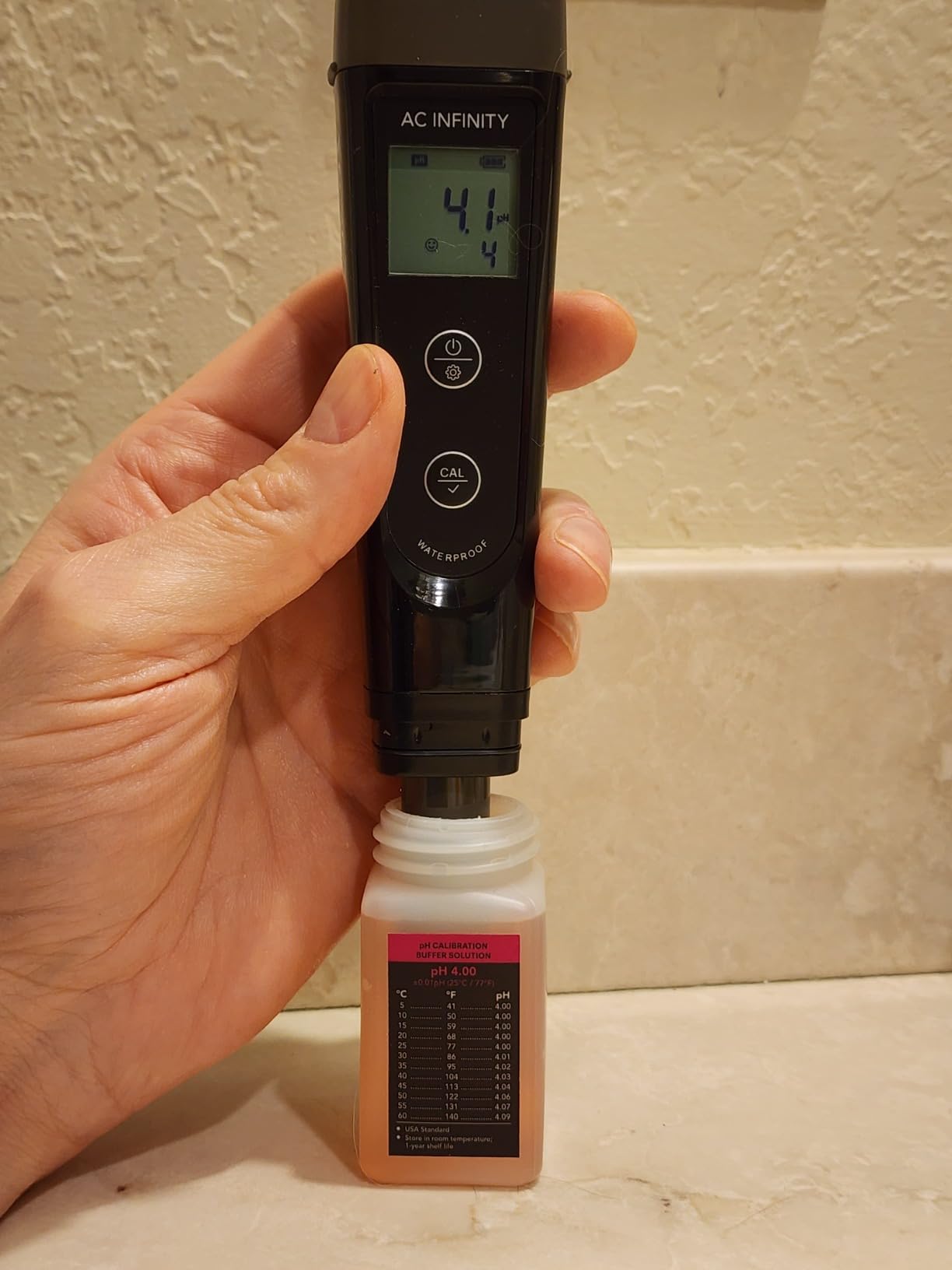 AC Infinity pH Meter Kit, High Precision Digital pH Pen, Nutrient Test pH Meter for Water Hydroponics Plants, Gardening, Aquariums, Swimming Pools customer photo 1