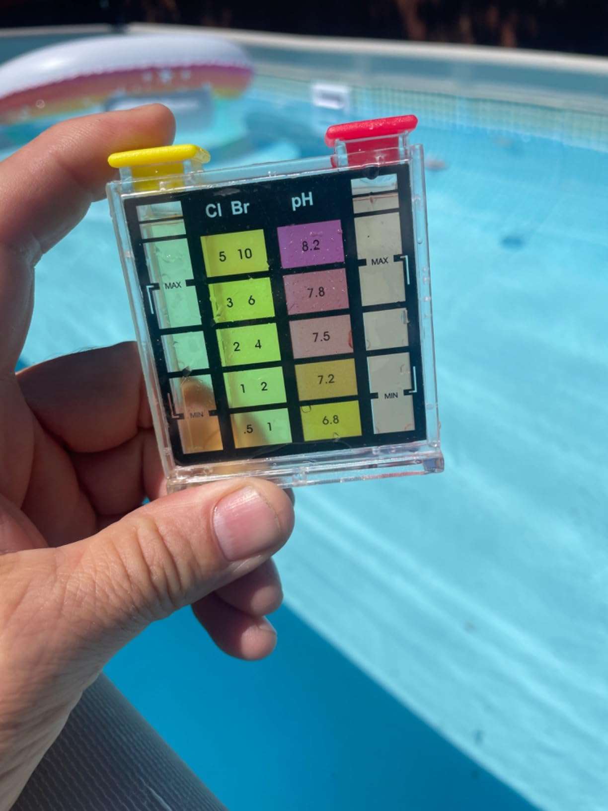 Lupo 6-in-1 Pool Test Kit | Pool Testing Kit for Residential Swimming Pools & Spas for Testing Total Chlorine, Total Bromine, pH, Base Demand, Acid Demand & Total Alkalinity Quick & Accurate Testing customer photo 1