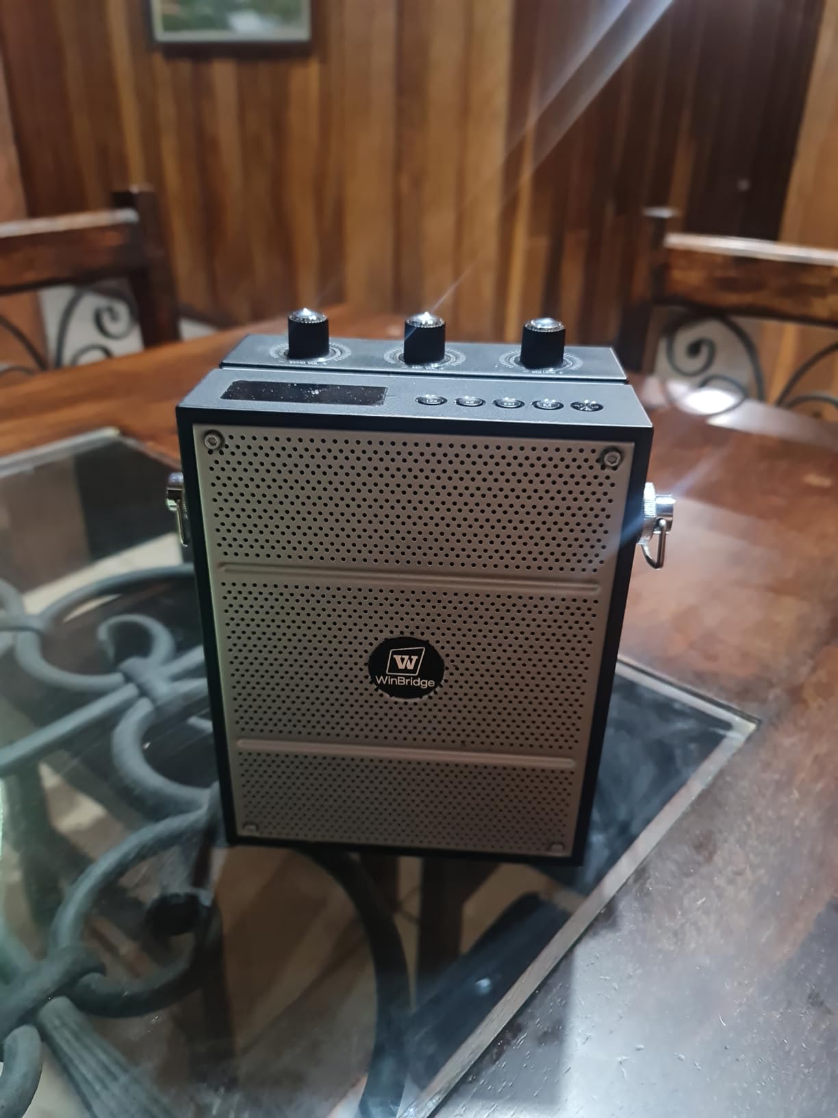 Voice Amplifier, 50W Bluetooth PA Speaker with Wireless Headset Mic | Portable PA System for Teachers, Trainers, Meetings & Events, Rechargeable with Shoulder Strap, USB, TF & AUX customer photo 1