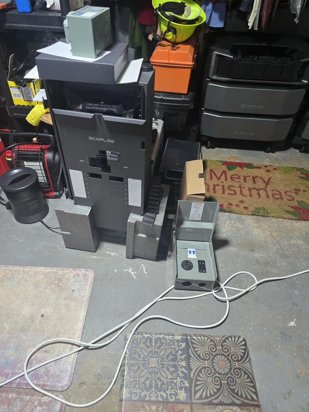 EF ECOFLOW Power Station 6144Wh DELTA Pro Ultra with 2x400W Portable Panel | Lifepo4 Battery, Expandable to 90kWh, 2H to Full Charge, Home Backup Power, Solar Generator for Home Use, Emergency customer photo 2