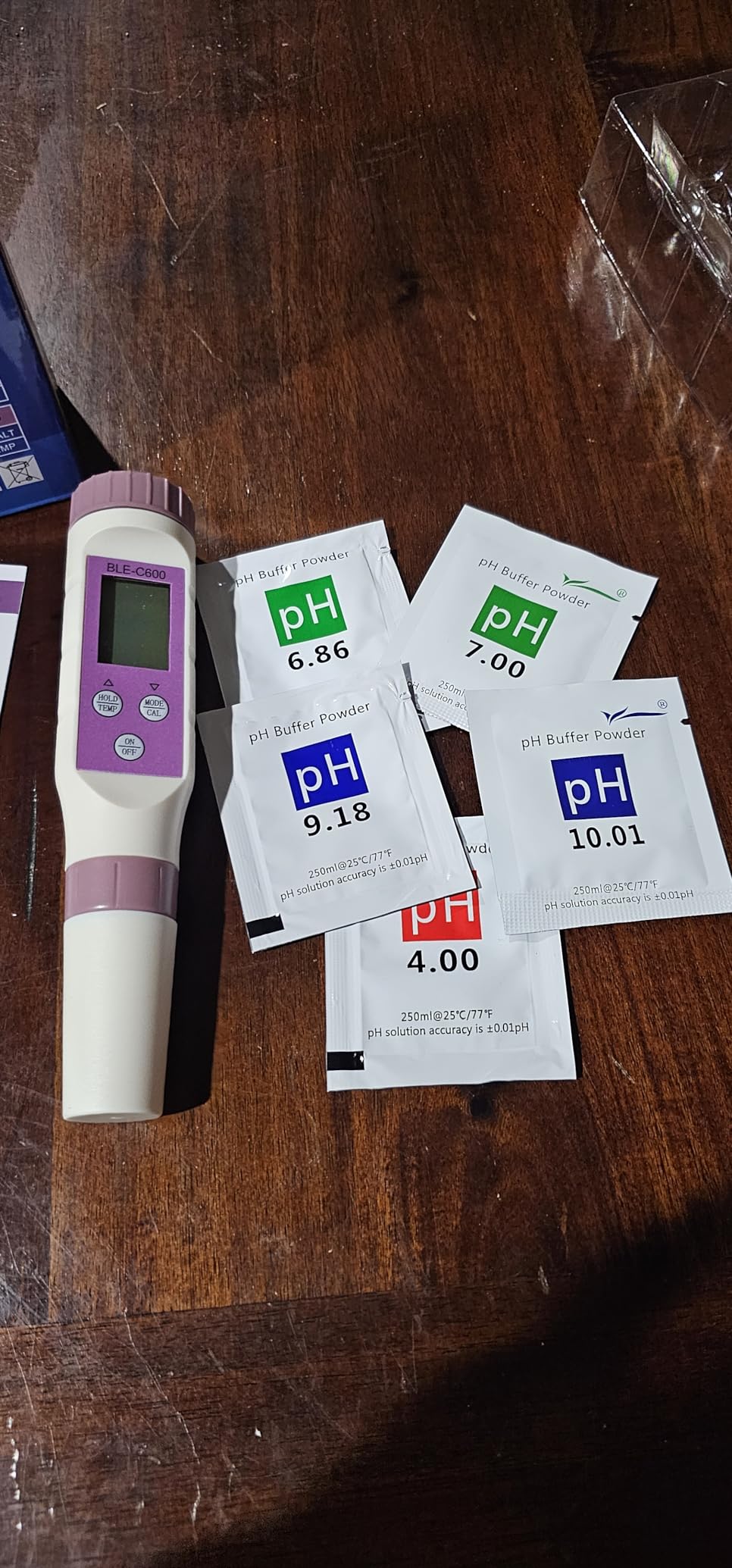 PH Meter & TDS Meter Digital Water Tester 5 in 1 Salinity Tester PH Temp EC and TDS Meter, PH Meter for Water with LCD Backlit, Water Testing Kits for Drinking Water, Wine, Swimming Pool, Hot Tub Spas customer photo 1