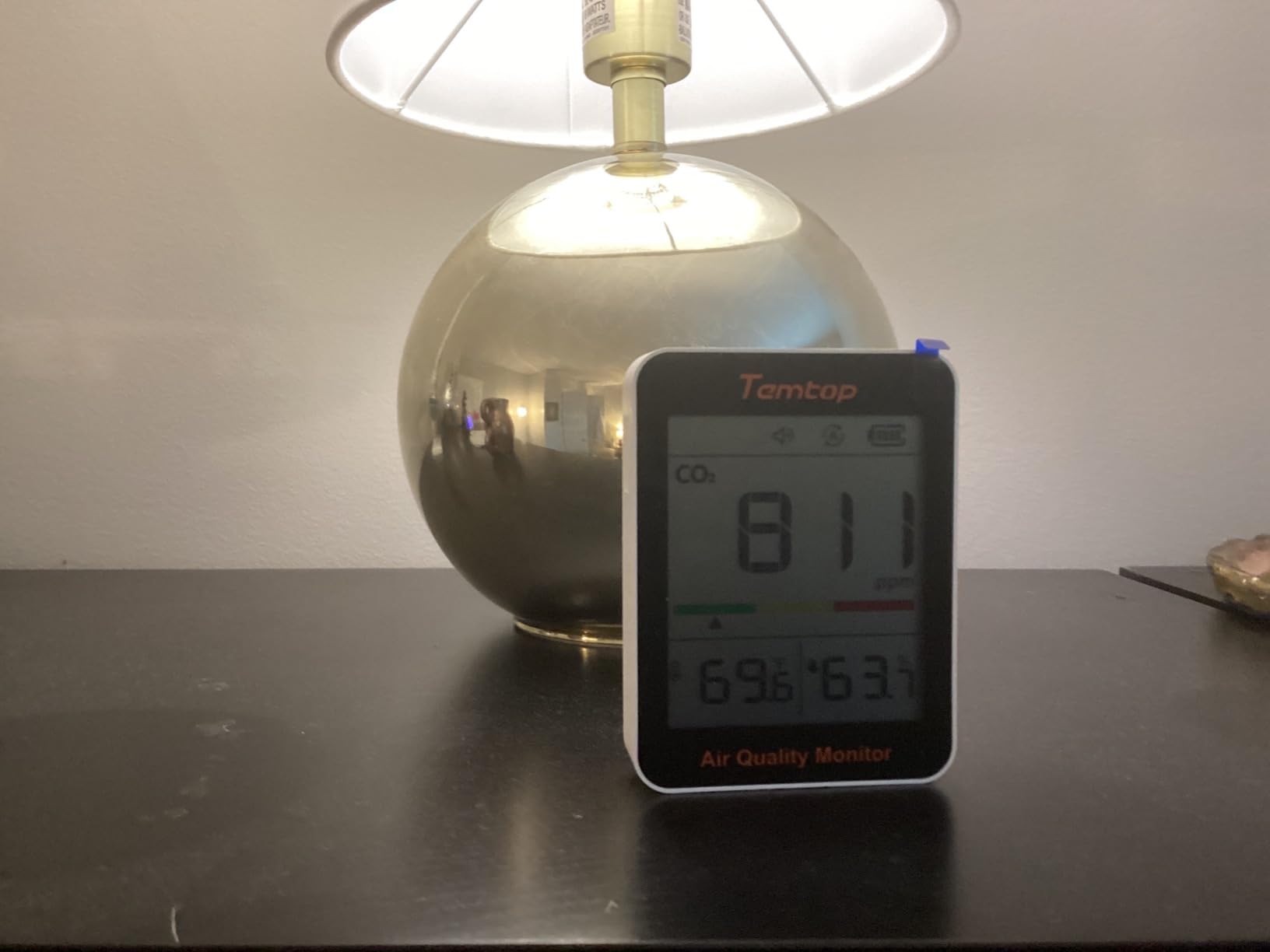 Temtop C1 Dual Pack CO2 Monitor, Indoor Air Quality Monitor Portable | 2-Pack CO2 Meter with Temperature Humidity Detection customer photo 1
