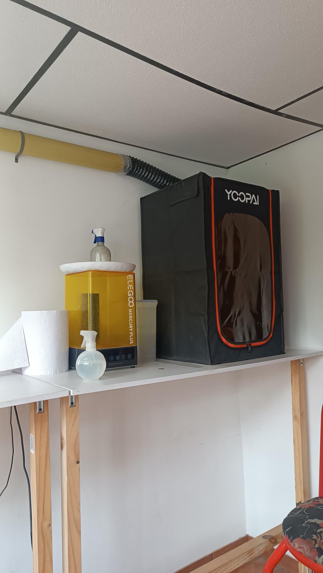 YOOPAI Multifunctional Resin 3D Printer Enclosure with Ventilation Filter customer photo 1