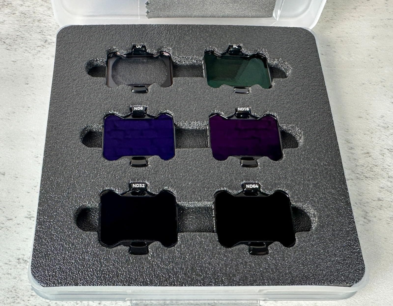 K&F CONCEPT UV PL ND Filters Kit (6 Pack) Compatible with DJI Avata 2 | UV CPL ND8 ND16 ND32 ND64 Filter with 28 Multi-Layer Coated, Gimbal Safe, HD Optical Glass Drone Accessories - FD111 customer photo 1