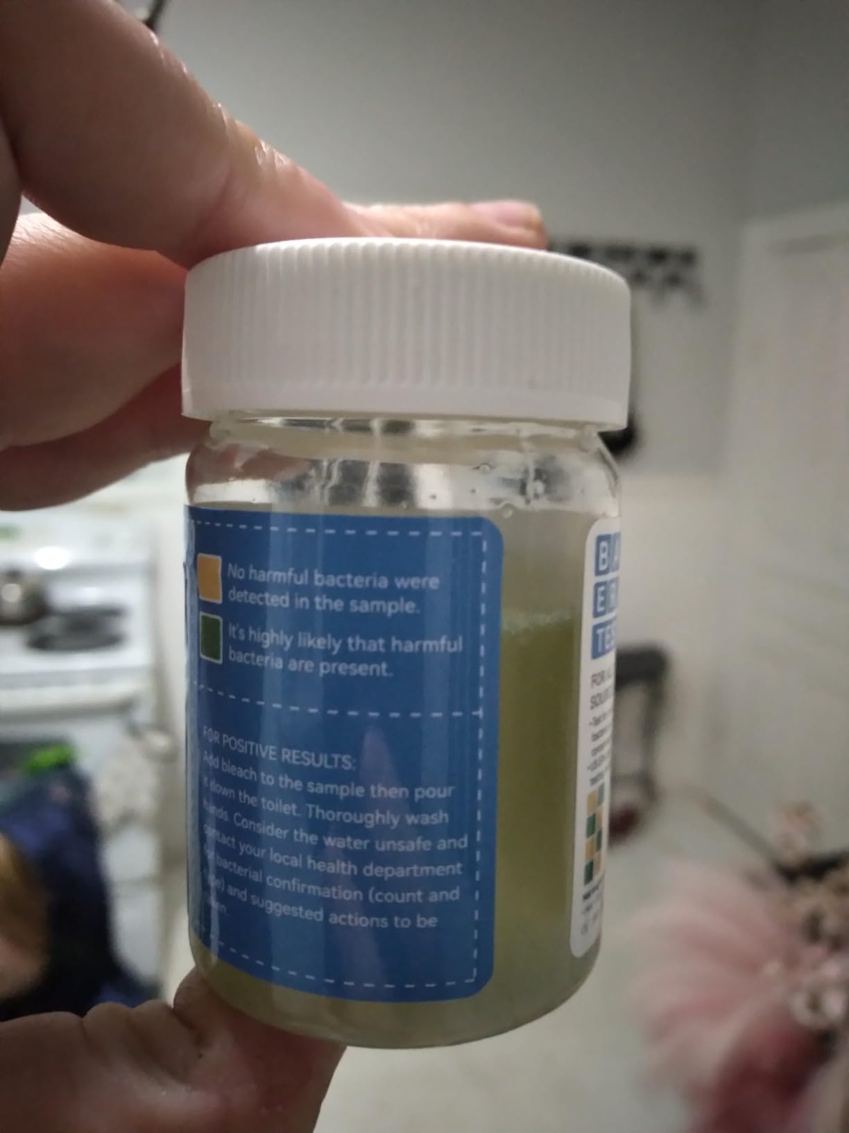 AAwipes Drinking Water Test Strips 17 in 1 50 Strips + 2 Bacteria Tester Kits, Complete Water Testing Kits for Home, Well, Tap Water, City Water, Flood Water Testing Strips (K03-50) customer photo 1