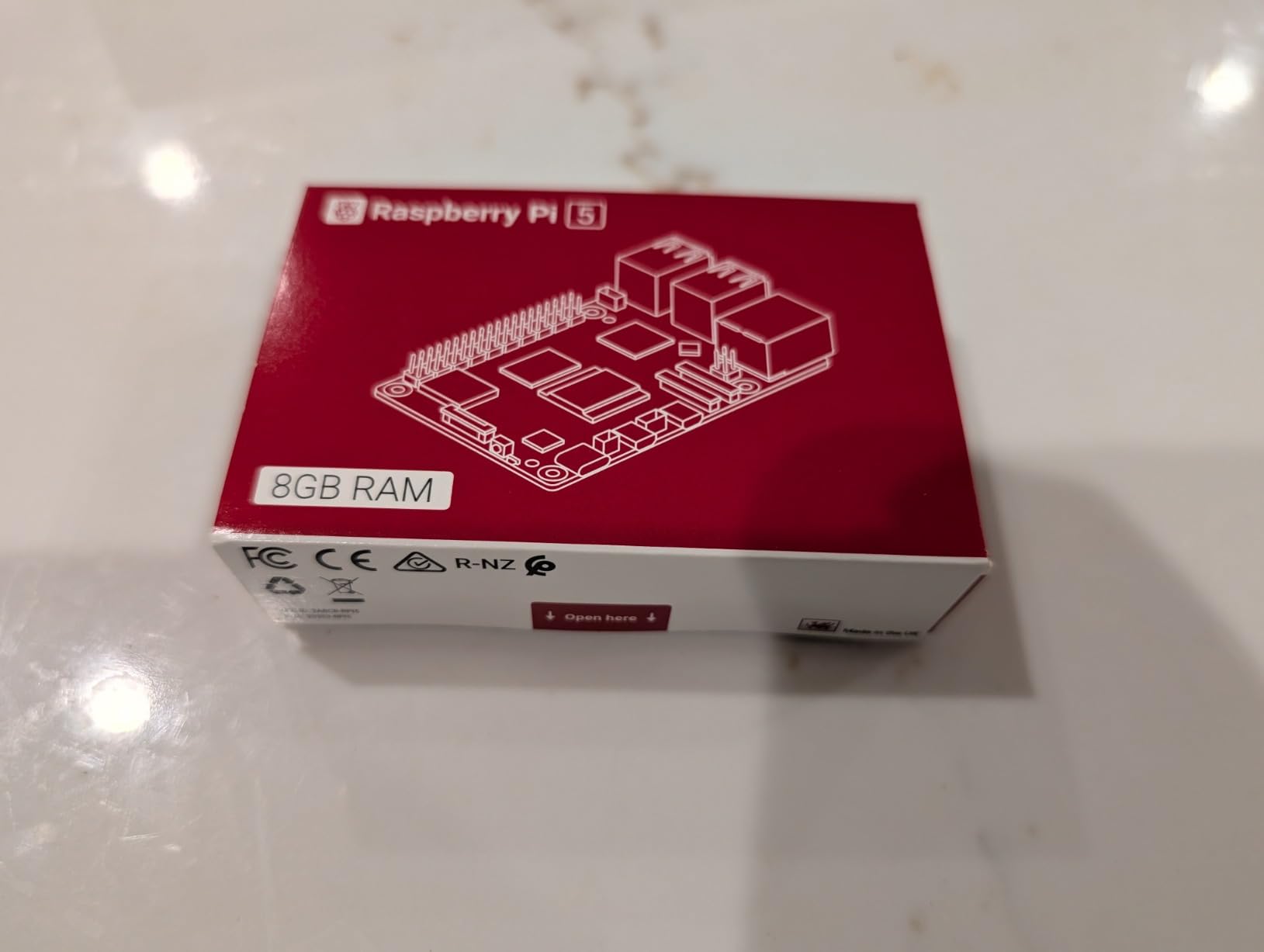 RasTech Raspberry Pi 5 8GB Kit 64GB Edition with Active Cooler,27W GaN 5.1V5A USB-C Power Supply,Pi5 8GB Board,64GB Card Readers Kit,Pi 5 Case,Dual 4K Micro HD Out Cables and User Manual customer photo 1