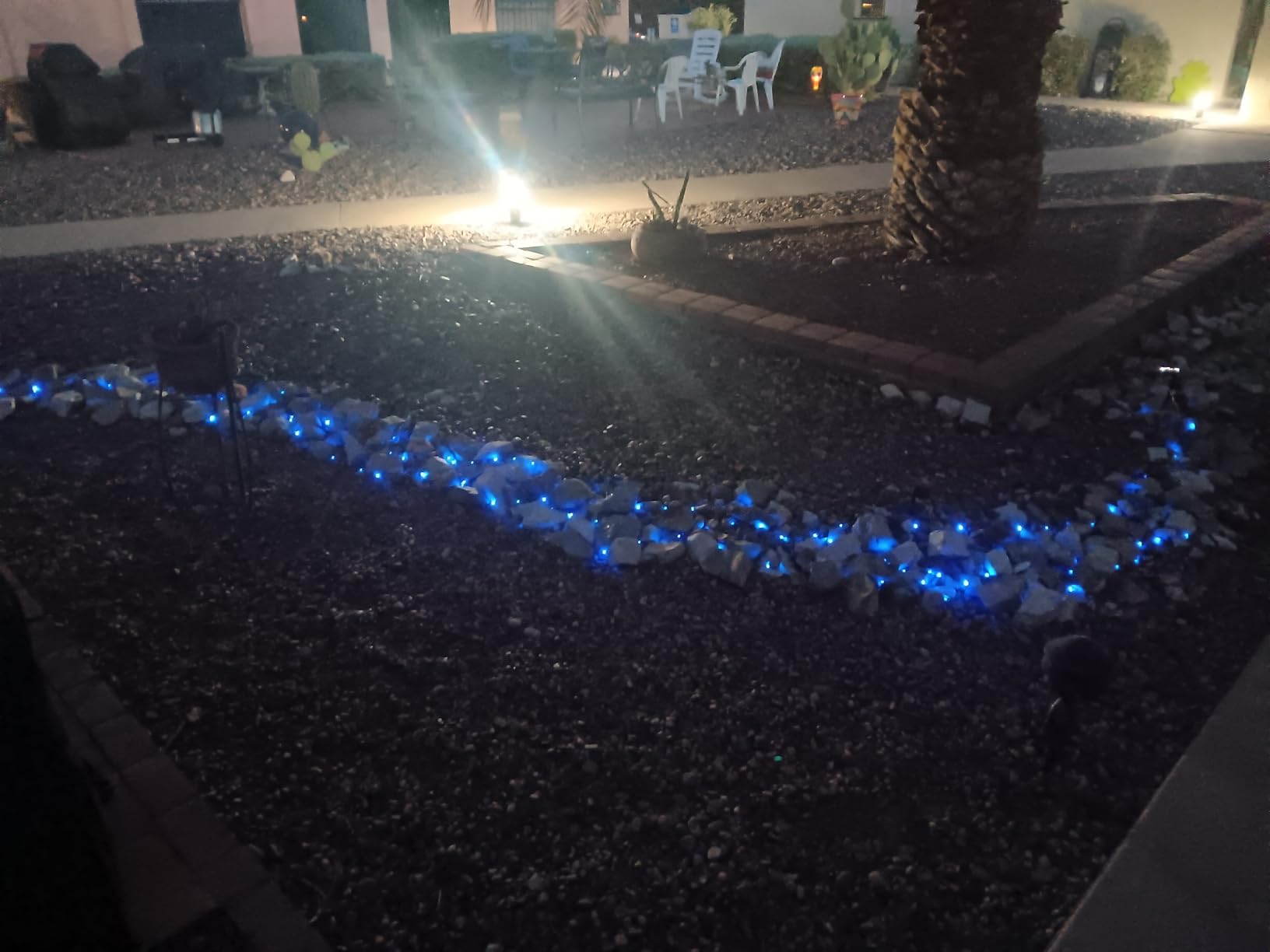 Joomer Solar Fairy Lights, 2-Pack Total 80FT 240LED Lights, Warm White | Copper Wire, Solar String Light Waterproof 8 Lighting Modes for Patio Fence Party Garden Yard Home Outdoor Decoration customer photo 1