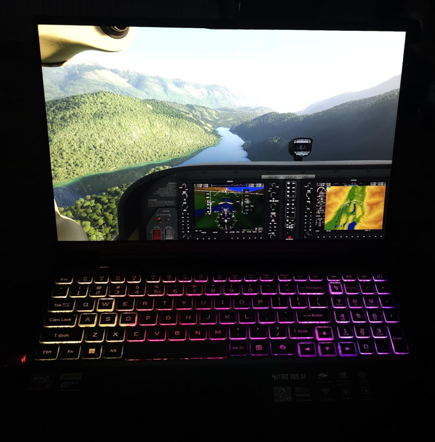 Acer Nitro 16S AI Copilot+ PC Gaming Laptop, AMD Ryzen AI 9 365 Processor, NVIDIA GeForce RTX 5070 Ti Laptop GPU, 16