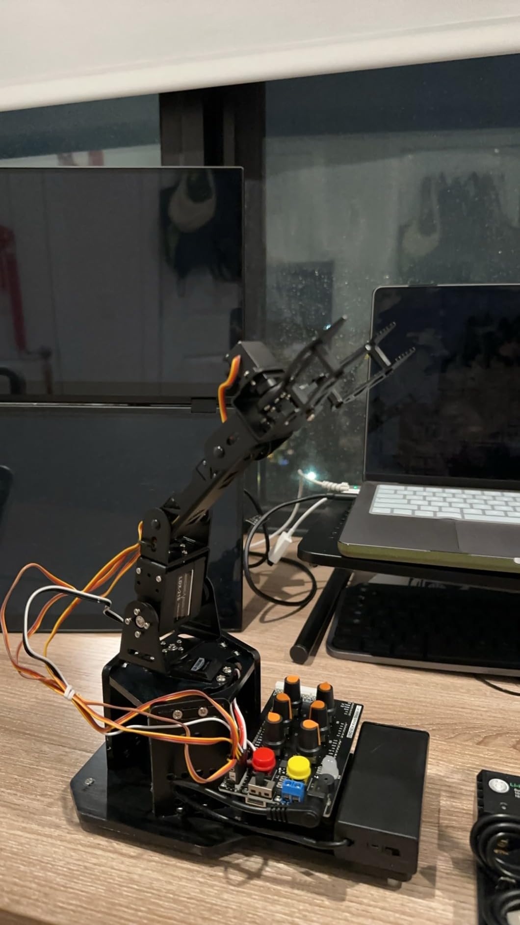 Robotic Arm with Arduino 5DOF/Axis AI Smart Robot Arm Open Source STEM Educational Building Robotics miniArm Starter Kit customer photo 1
