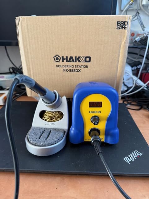 Hakko FX888DX-010BY - Digital Soldering Station with Rotary Encoder (Blue/Yellow Housing) customer photo 2