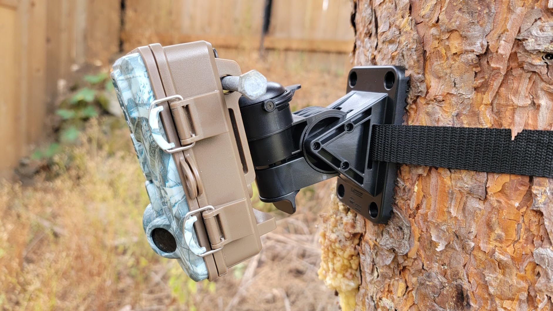 Moultrie Flex Mount 2 for Edge Series Trail Cameras | 3-Degree Increment Adjustment, Tree/T-Post/Surface Mount customer photo 2