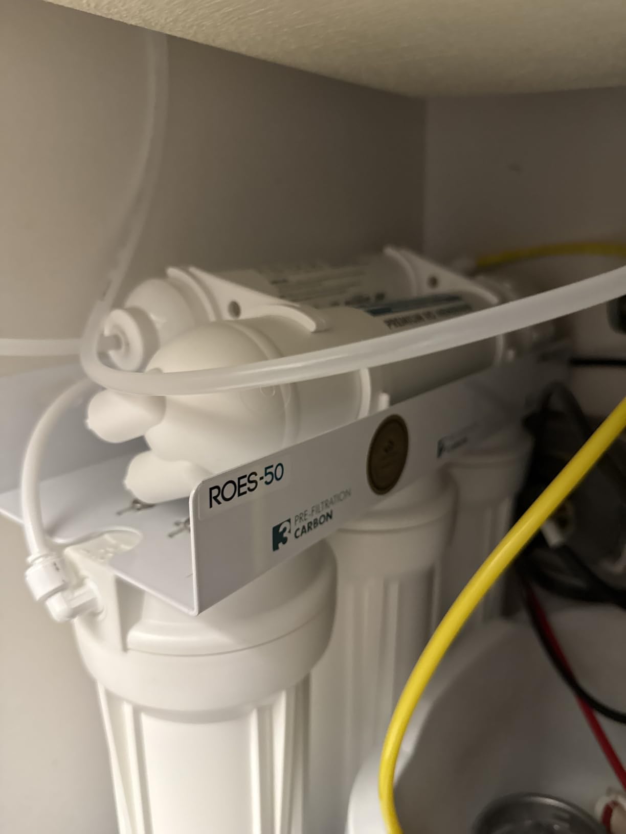 APEC Water ROES-50X, 5-Stage Under Sink RO System, Extra Filters, 50 GPD | NSF Certified 372 & 58, Extra High Capacity Pre-Filter Set Stage 1-3, Removes Up to 99.99% of Impurities, Ideal for Home Use customer photo 1