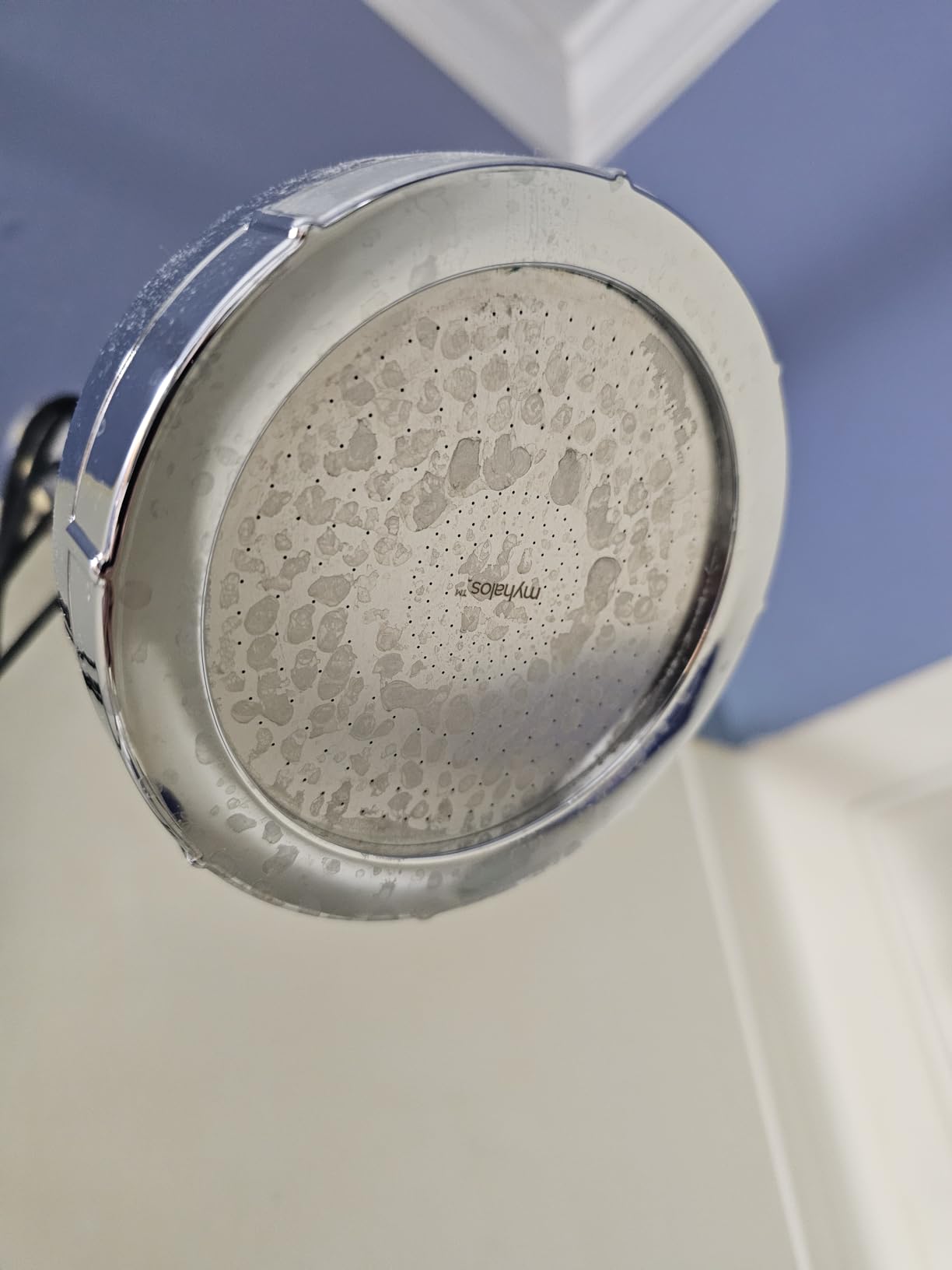 MyHalos Filtered Shower Head, Shower Head Filter for Hard Water (Chrome) | High Pressure, Removes Chlorine & Heavy Metals, Water Softener, Filter Shower Head, Water Filter customer photo 1