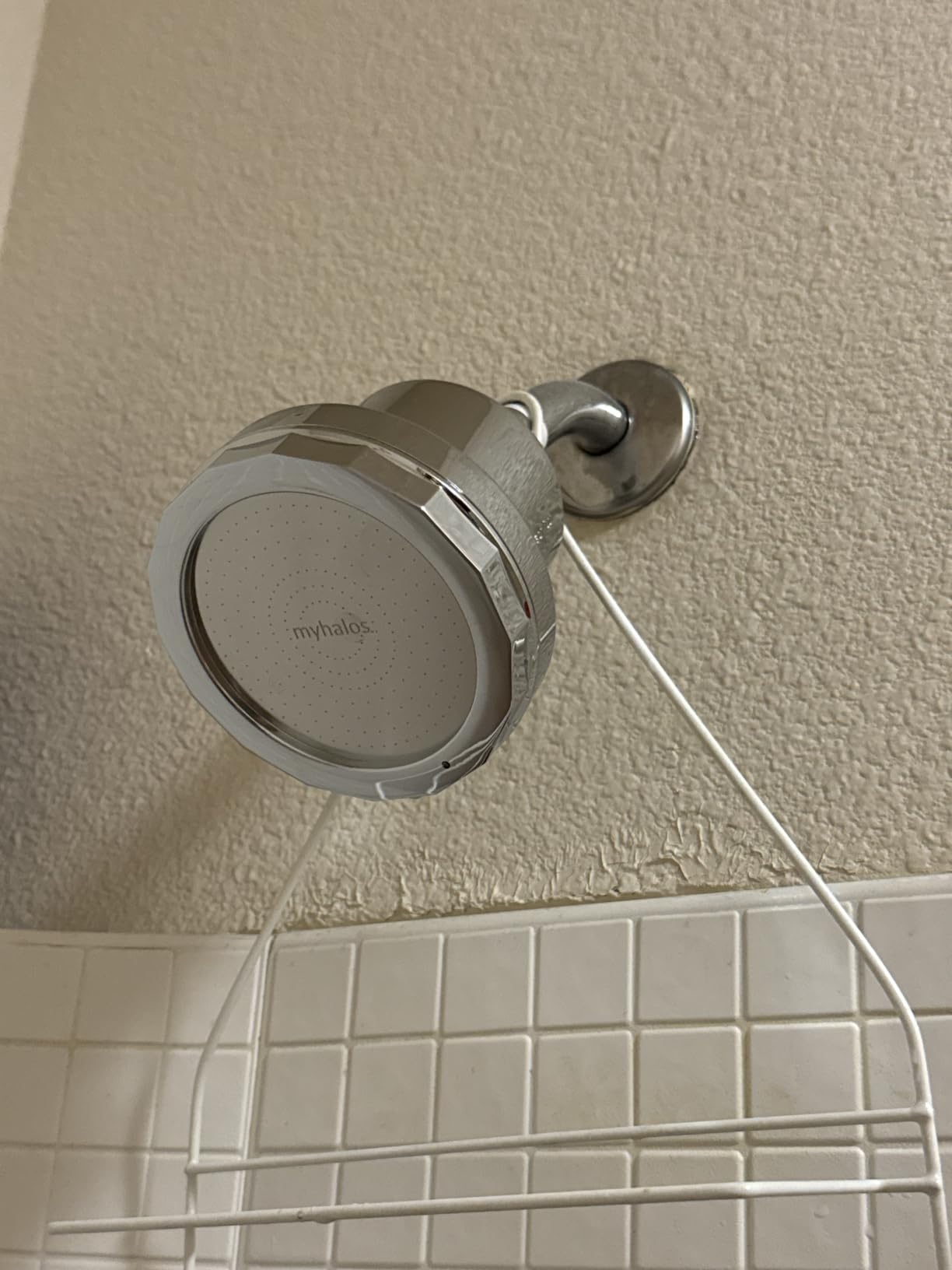 MyHalos Filtered Shower Head, Shower Head Filter for Hard Water (Chrome) | High Pressure, Removes Chlorine & Heavy Metals, Water Softener, Filter Shower Head, Water Filter customer photo 2