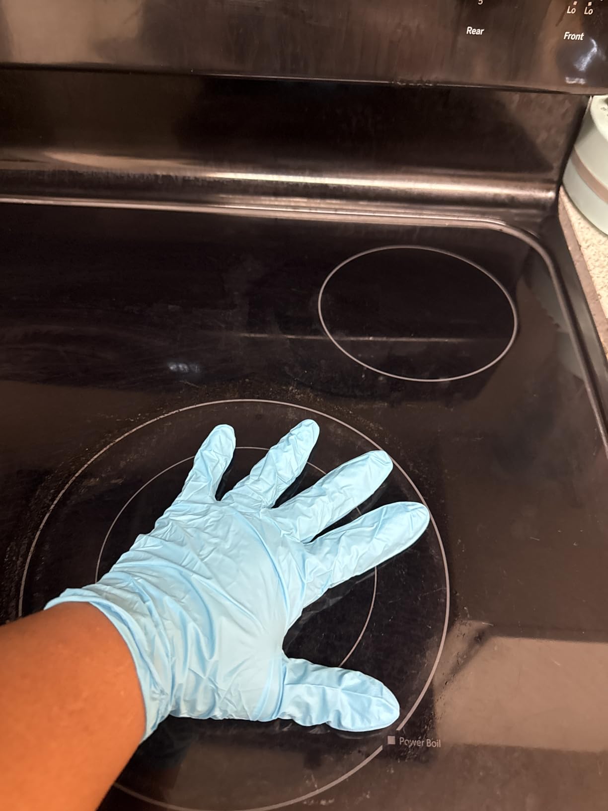 Medguy Medical Blue Nitrile Disposable Exam Gloves 4Mil Latex & Powder-Free, Lab, Chemo Rated, 100 Pcs customer photo 2