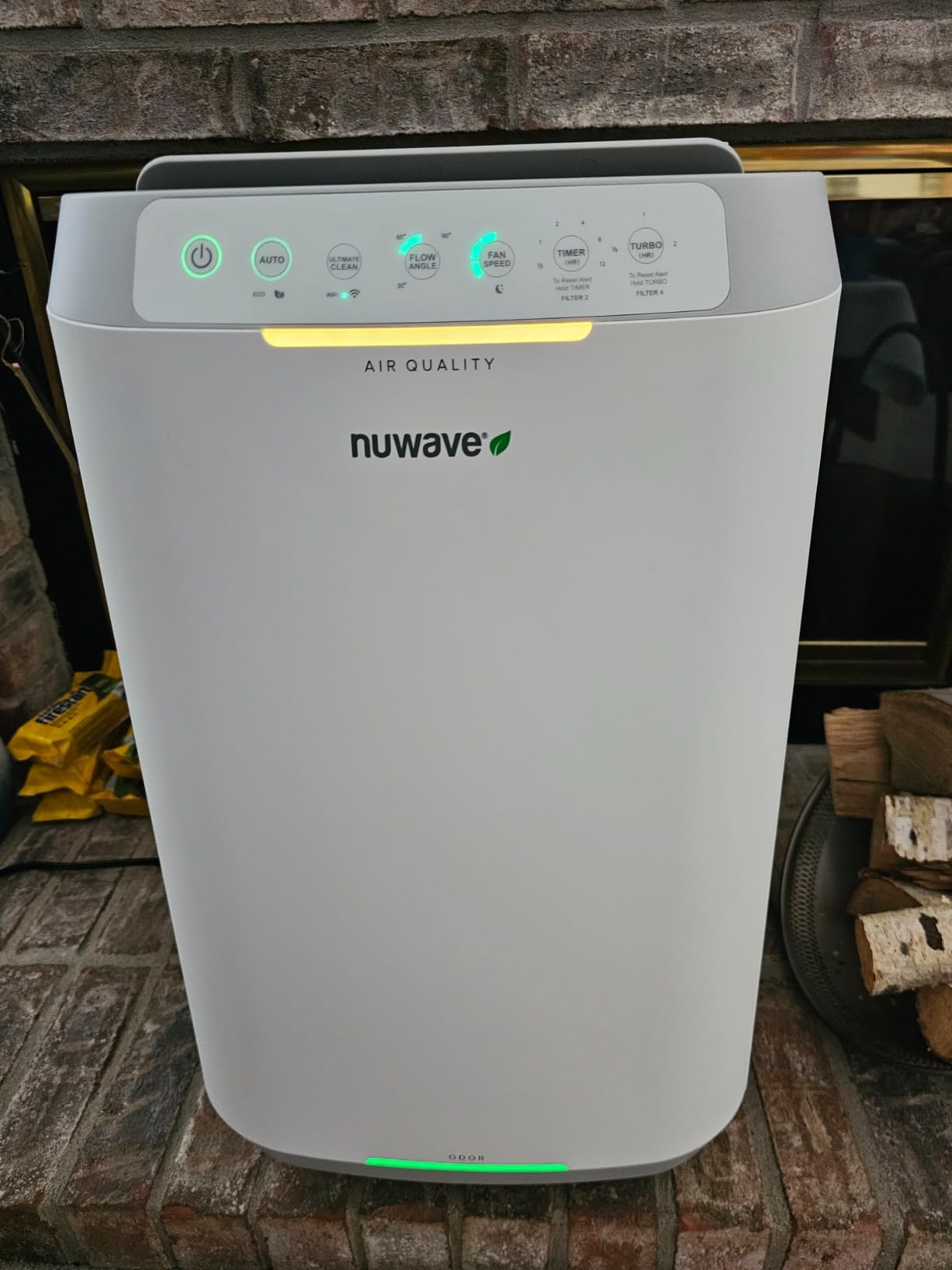 Nuwave Forever Smart Air Purifier for Home, Never Replace Air Filter System | Patented 7-Stage Filtration, Cleans Large Room up to 2,002 Sq Ft, Adjustable Flow Panel, Washable & Reusable Filters customer photo 1