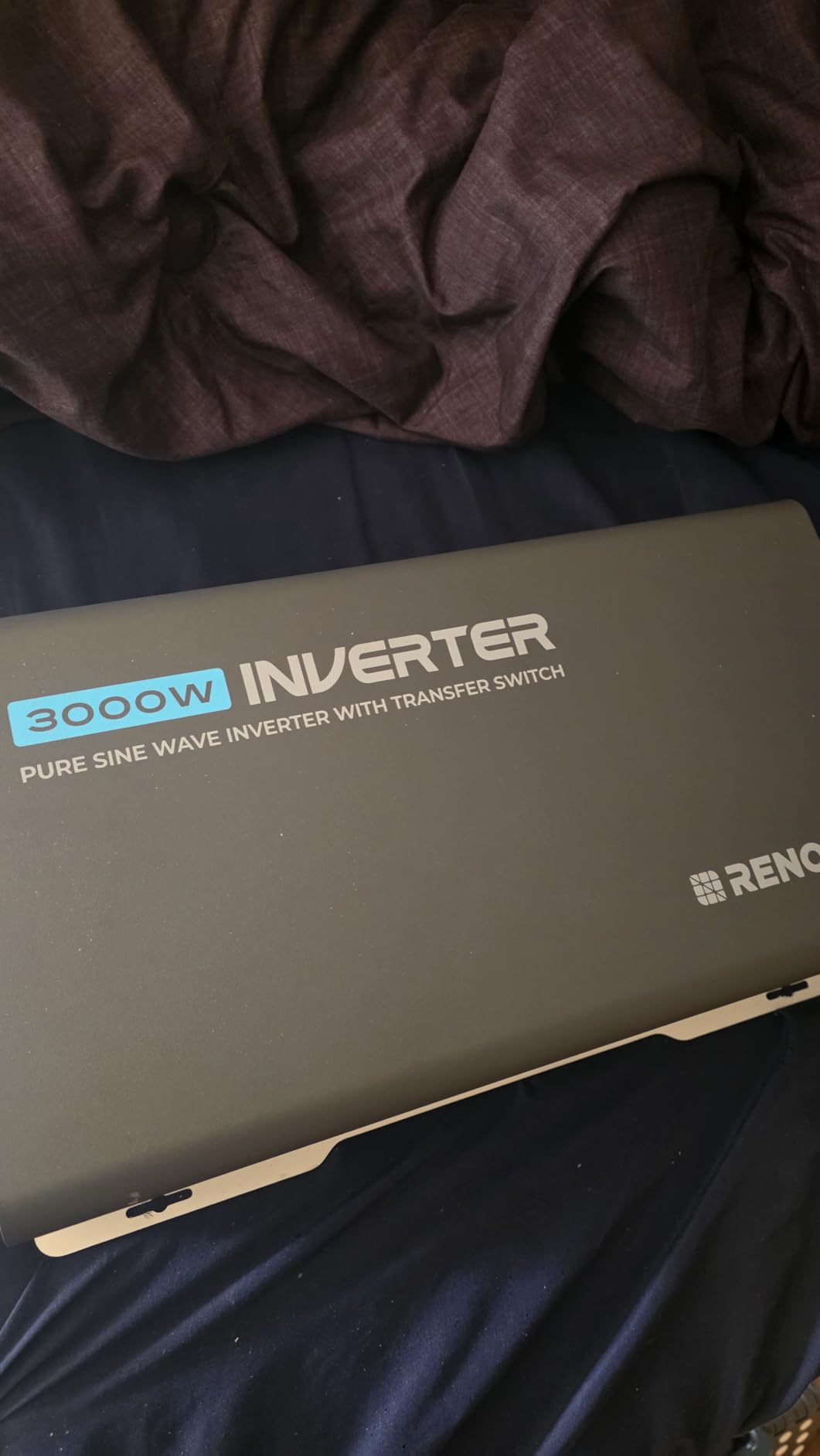 Renogy Inverter PUH, 3000W Pure Sine Wave Power Inverter with UPS Transfer Switch & Bluetooth, 12V DC to 120V AC Converter for RV, Truck, Home, Camping - 6000W Surge Power, Remote Monitoring customer photo 2