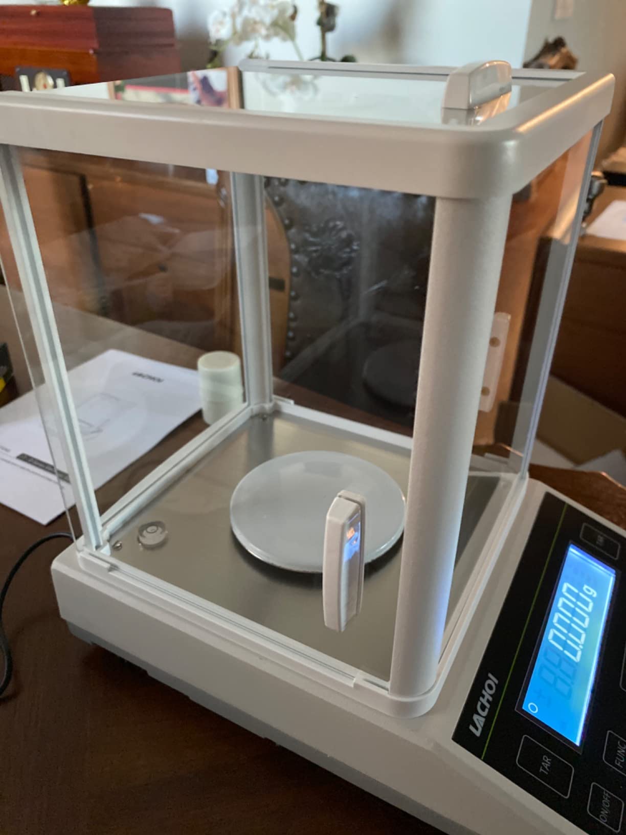 Analytical Balance 0.0001g 120g Precision Lab Scale 0.1mg Accuracy customer photo 1