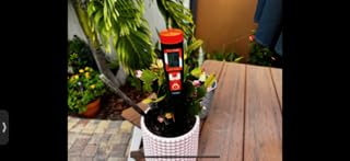 Digital pH Meter for Soil, YINMIK Soil pH Tester for Potted Plants | Professional pH Reader for Soil and Water, Soil pH Test Kit for Garden, Lawn, Greenhouse, Indoor & Outdoor, Farming, Yard Use customer photo 1