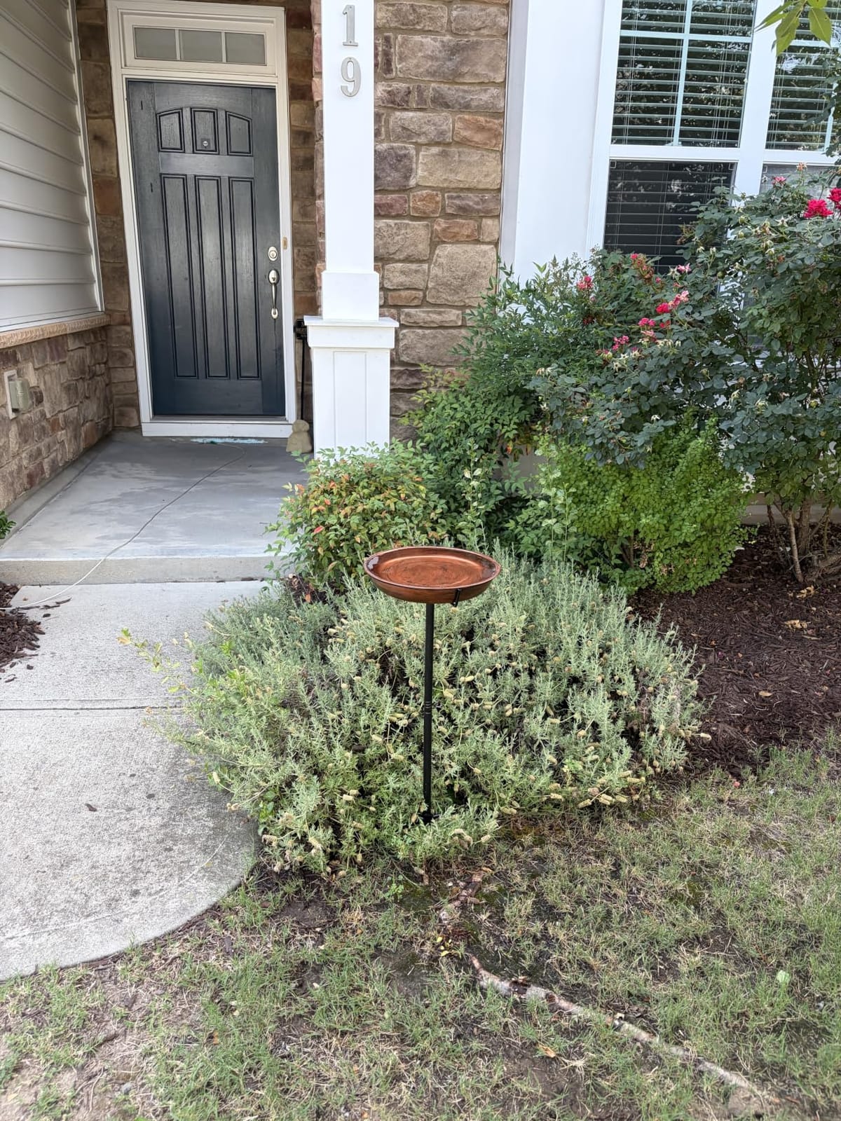 Gtongoko Metal Bird Bath for Outdoors, 34