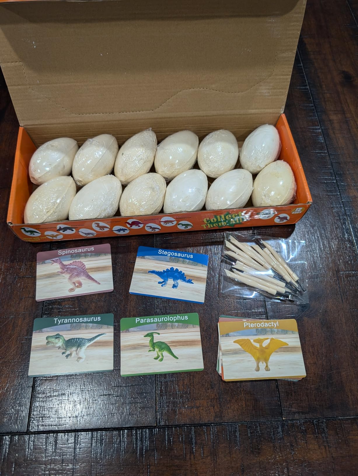 Dino Eggs Dig Kit 12 Dinosaur Eggs Toys for Kids | Dinosaur Excavation, Dinosaur Toys Gifts for Boys Girls Age 3 4 5 6 7 8 9 10 Years Old customer photo 2