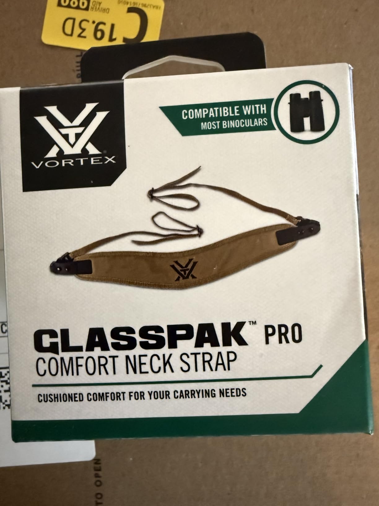 Vortex GlassPak Pro Binocular Comfort Neck Strap | Compatible w/ GlassPak Pro, Quick Release Buckles, Premium Padding - Unlimited, Unconditional Warranty customer photo 1