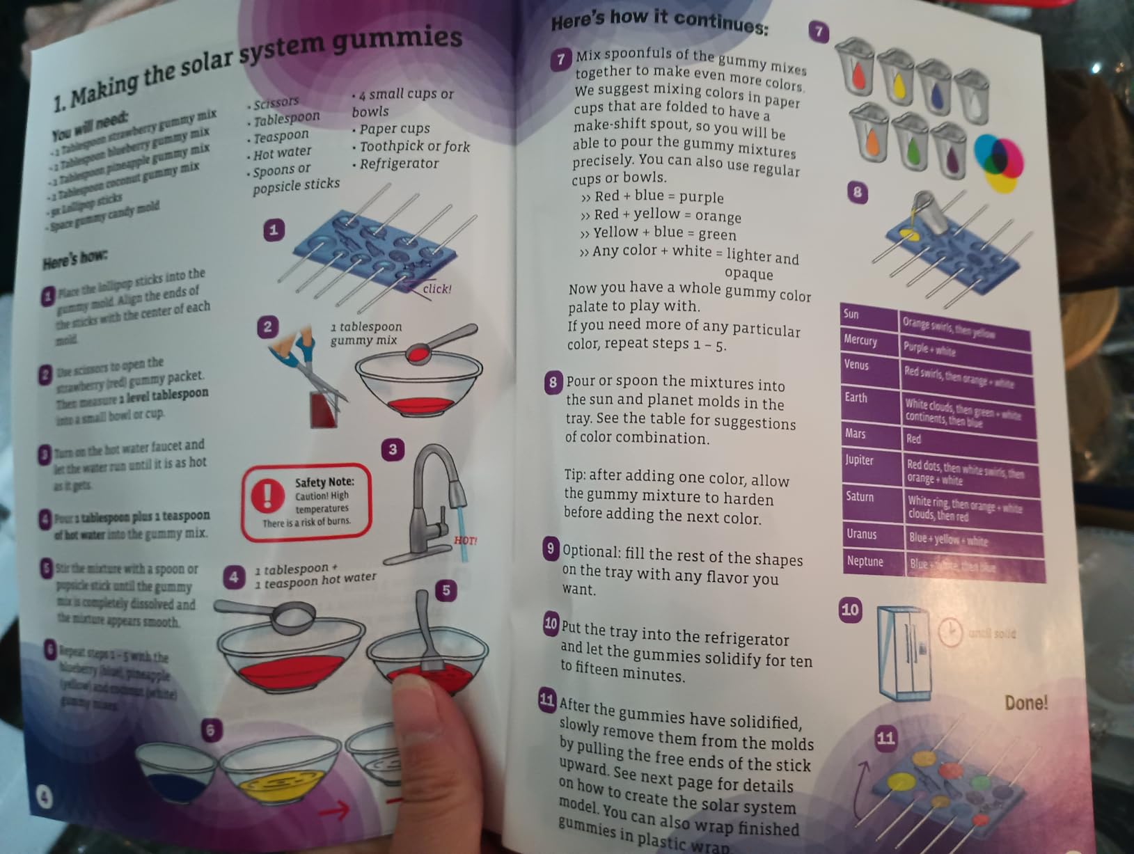 Space Gummy Candy Lab | Tasty Labs STEM Experiment Kit, Make Space-Themed Gummy Pops & Candies, Explore Chemistry in Cooking, Safe to Eat, Made in USA, Food Ingredients Included customer photo 2