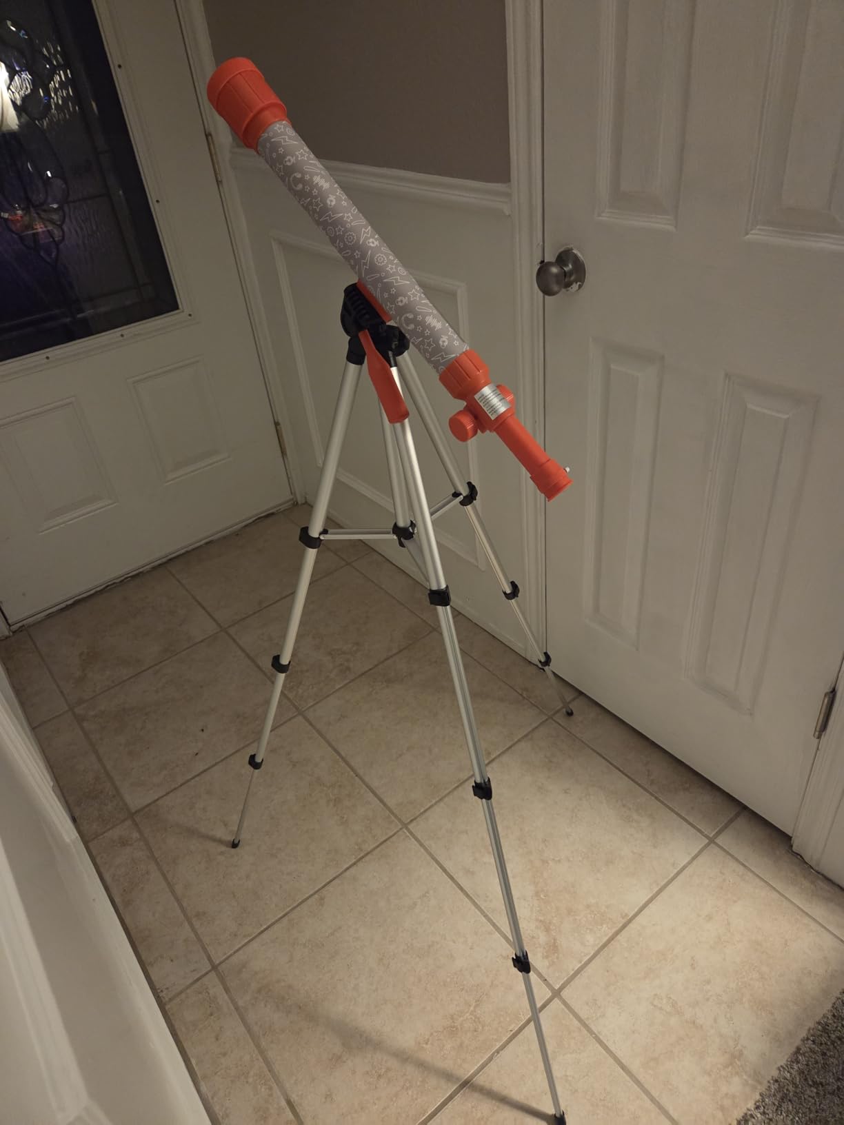 Wow in the World Kids' Telescope & Astronomy Kit, 25x & 50x Magnification, Adjustable 48