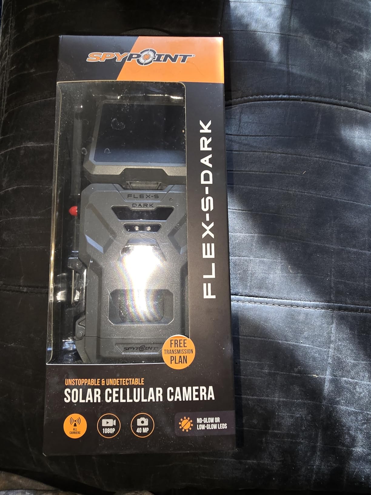 SPYPOINT Flex-S-Dark Solar Cellular Trail Camera - Built-in Solar Panel, 40MP Photos, 1080p Videos + Sound, No-Glow Game Camera, Night Vision, Motion Activated Trail Cam customer photo 2