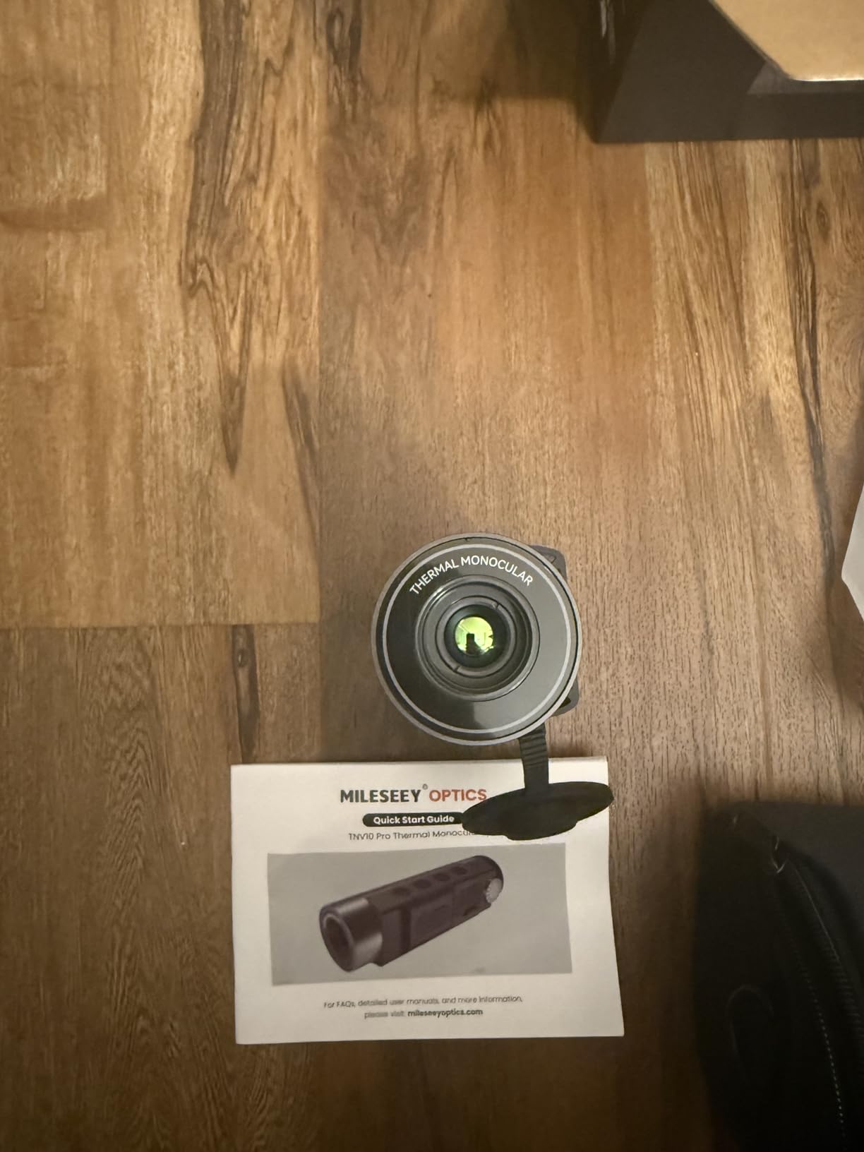 MiLESEEY TNV10PRO Thermal Monocular, 400x300 SR 320x240 IR Resolution, Aircraft Mg-Al Alloy, 13mm 50Hz Handheld Thermal Camera, Night Vision Imager, Hot Spot Tracking customer photo 1